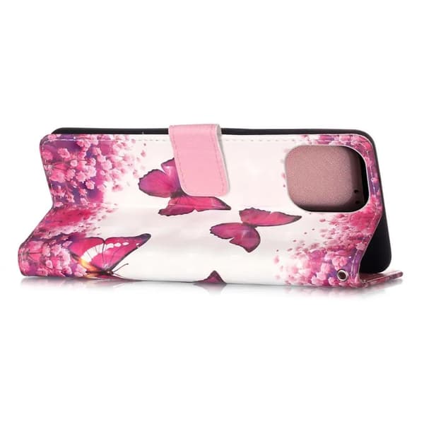iPhone 13 Pro Max fodral - Pink Butterflies
