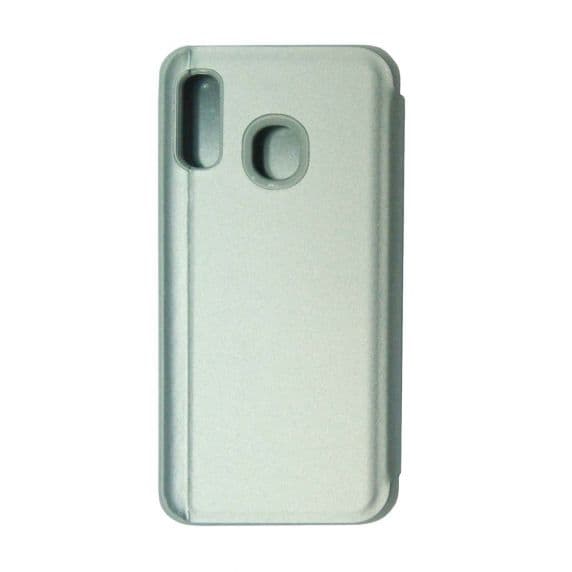 Folio Case For Samsung A40 Silver