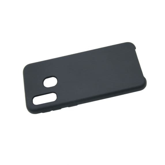 Silikonskal Samsung A40 - Svart