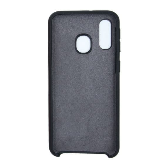 Silikonskal Samsung A40 - Svart