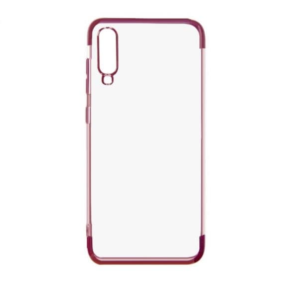 Stöttåligt Skal Pläterad Samsung A70 - Roséguld