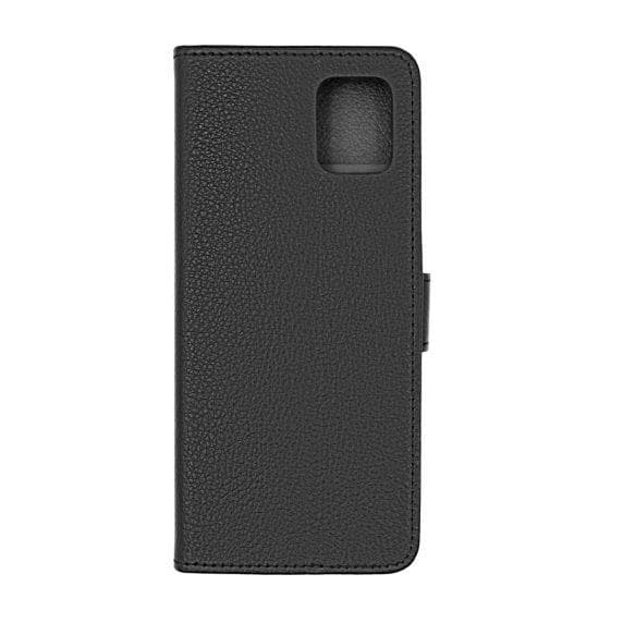 Flip Stand Leather Wallet Case For Samsung Galaxy Note 10 Lite Black