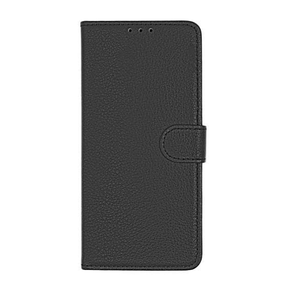 Flip Stand Leather Wallet Case For Samsung Galaxy Note 10 Lite Black