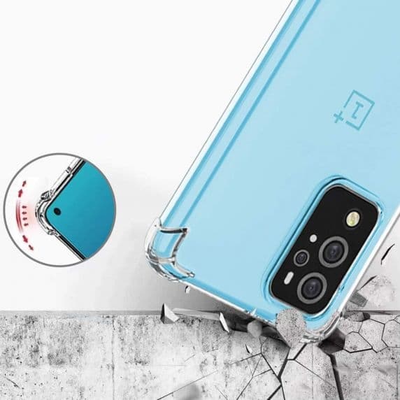 Stöttåligt Skal OnePlus 9 Pro - Transparent