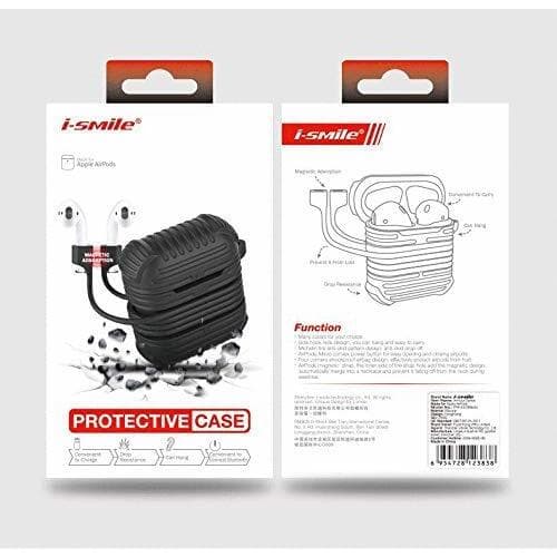 i-Smile Protective Case for Apple Airpods (Black)