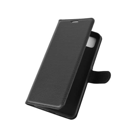 Flip Stand Leather Wallet Case For Xiaomi Redmi 9C Black