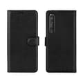 Miniatyrbild 1 av 5: Flip Stand Leather Wallet Case For Sony Xperia 1 III 5G Black