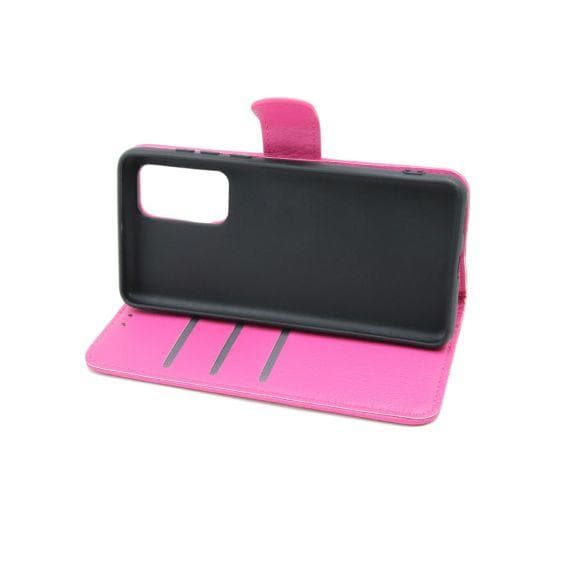 Flip Stand Leather Wallet Case For Huawei P40 Pink