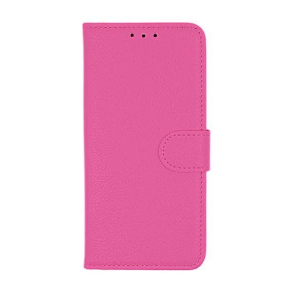 Flip Stand Leather Wallet Case For Huawei P40 Pink