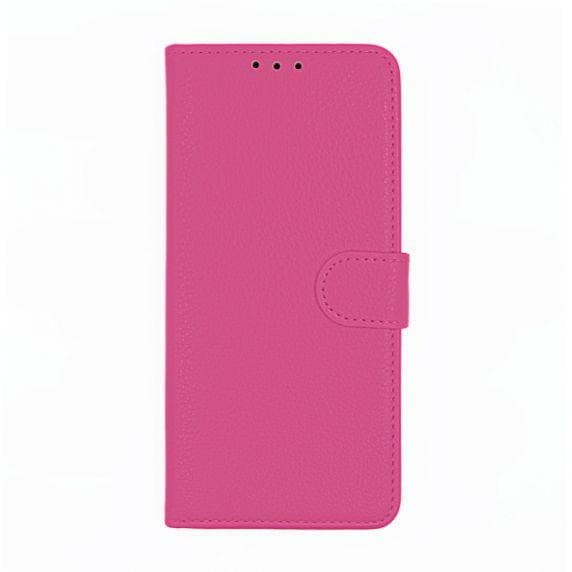 Flip Stand Leather Wallet Case For Huawei P40 Pro Plus Pink