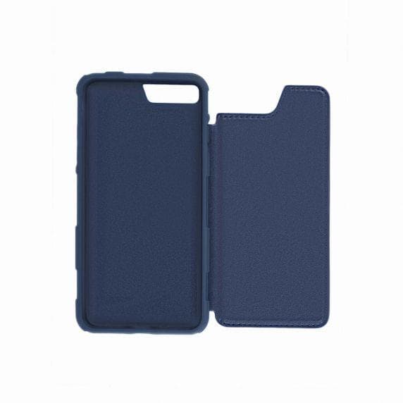 iPhone 7 Plus/8 Plus PU Leather Back Flip Wallet Case Blue