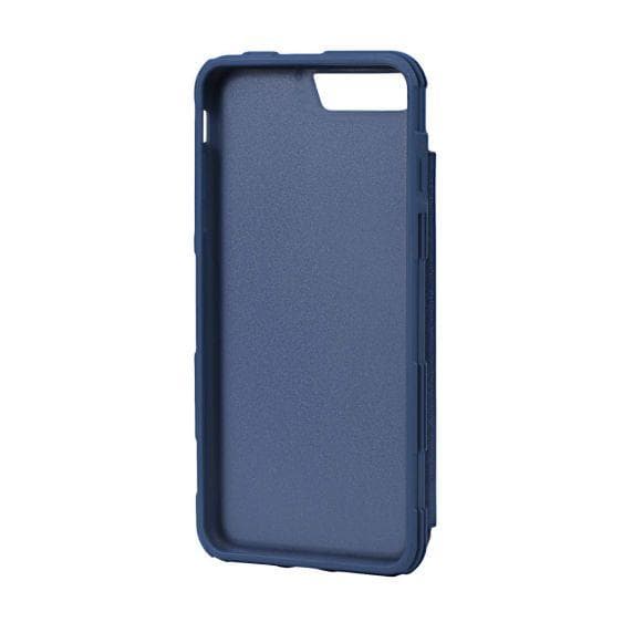 iPhone 7 Plus/8 Plus PU Leather Back Flip Wallet Case Blue