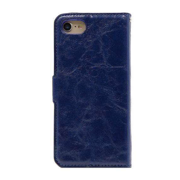 Detachable Leather Case For iPhone 7/8/SE Blue