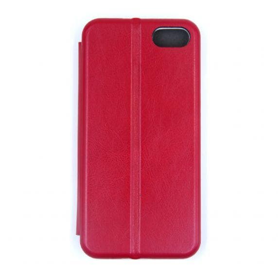 Flip Stand PU Leather Case For iPhone 7/8 Red