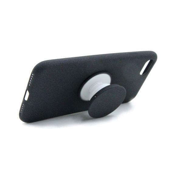 Fitted Case TPU With Kickstand For iPhone 7/8 Black