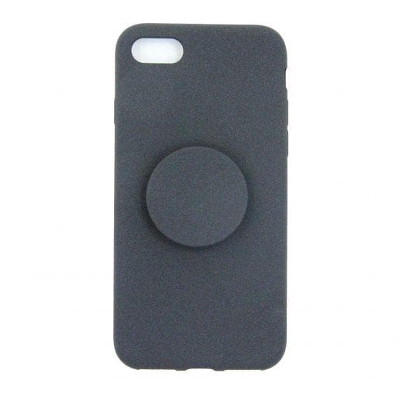 Fitted Case TPU With Kickstand For iPhone 7/8 Black