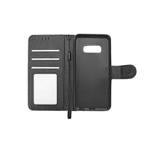 Flip Stand PU Leather Case For Samsung S10e Black