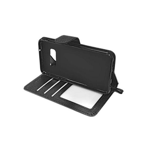 Flip Stand PU Leather Case For Samsung S10e Black
