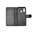 Miniatyrbild 3 av 4: Flip Stand Leather Wallet Case For Samsung A40 Black