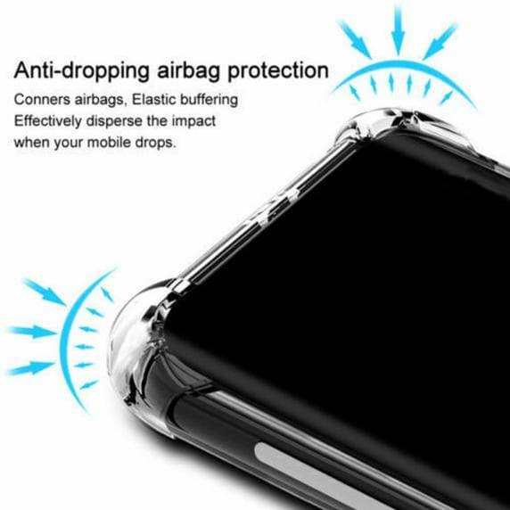 Stöttåligt Skal Samsung A40 - Transparent