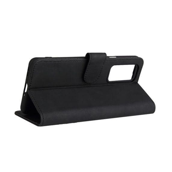 Flip Stand Leather Wallet Case For OnePlus 9 Black