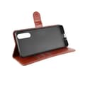 Miniatyrbild 2 av 6: Flip Stand Leather Wallet Case For Sony Xperia 10 III Brown