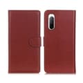 Miniatyrbild 1 av 6: Flip Stand Leather Wallet Case For Sony Xperia 10 III Brown