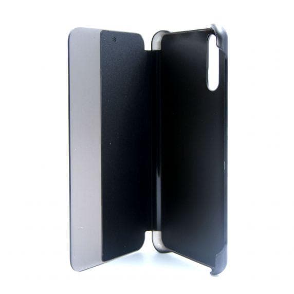 Folio Leather Case For Huawei P20 Black