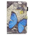 Miniatyrbild 1 av 4: Fodral för iPad 9.7" 2017, iPad 9.7" 2018 & iPad Air - Blå Fjäril