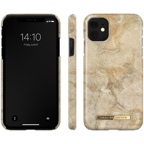 iDeal Of Sweden Fashion Skal för iPhone 11/XR - Sandstorm Marble