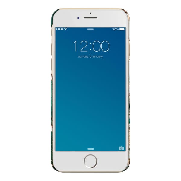 iDeal Of Sweden Fashion Skal för iPhone 6/6S/7/8 & SE 2020/2022 - Golden Jade Marble