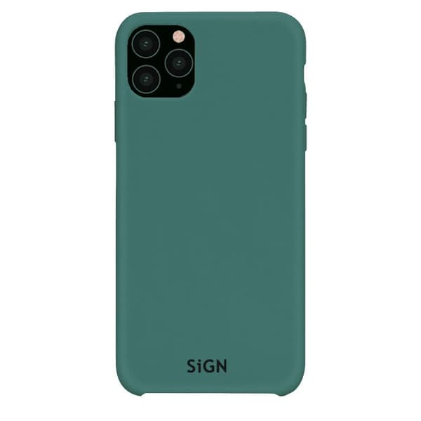 SiGN Liquid Silicone Case för iPhone 12/12 Pro - Mint