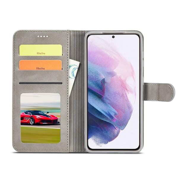 LC.IMEEKE Fodral för Samsung Galaxy S21 Plus - Grå