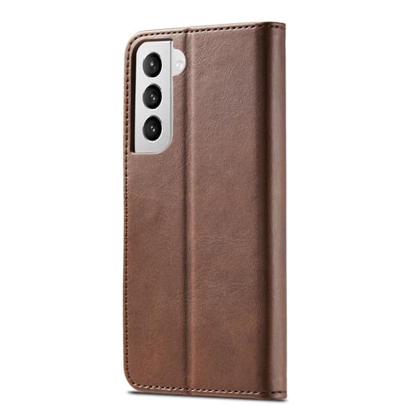 LC.IMEEKE Fodral för Samsung Galaxy S21 Plus - Brun