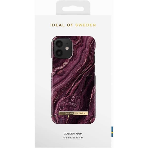 IDEAL OF SWEDEN Mobilskal för iPhone 12 Mini Golden Plum