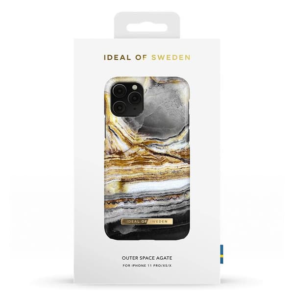 iDeal Of Sweden Fashion Skal för iPhone 11 Pro/X/XS - Outer Space Agate