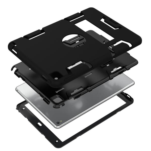 Armor Defender Skal med Stativ för iPad Pro 9.7" - Svart