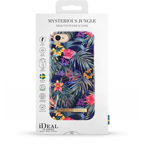 iDeal Of Sweden Fashion Skal för iPhone 6/6S/7/8 & SE 2020/2022 - Mysterious Jungle