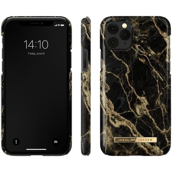 iDeal Of Sweden Fashion Skal för iPhone X/XS/11 Pro - Golden Smoke Marble