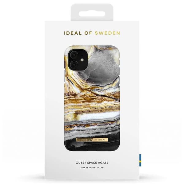 iDeal Of Sweden Fashion Skal för iPhone 11/XR - Outer Space Agate