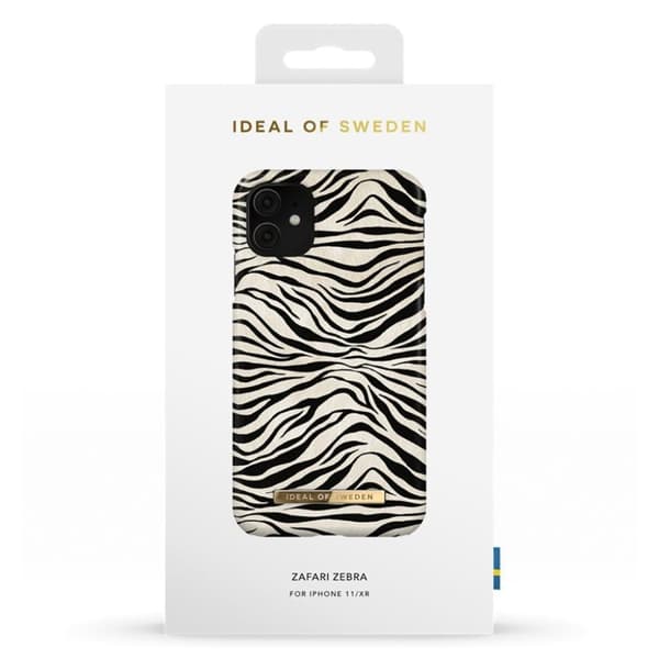 iDeal Of Sweden Fashion Skal för iPhone 11/XR - Zafari Zebra