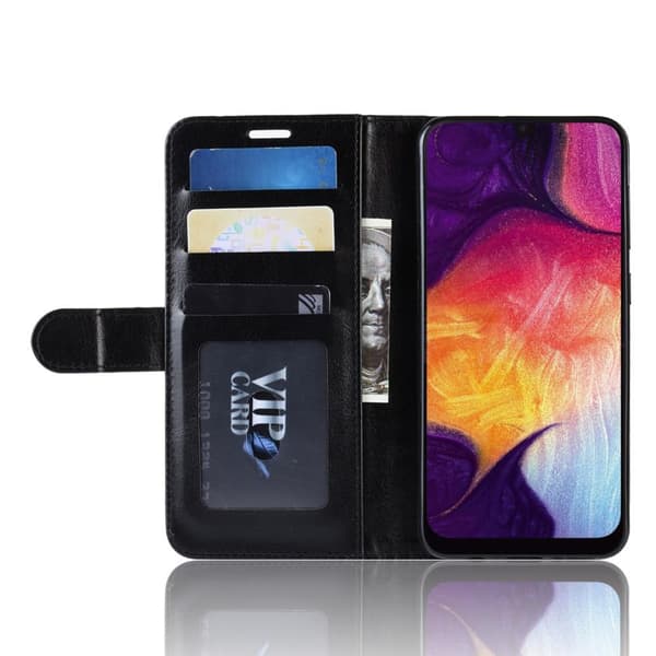 SiGN Plånboksfodral till Samsung Galaxy A50 Färg Svart