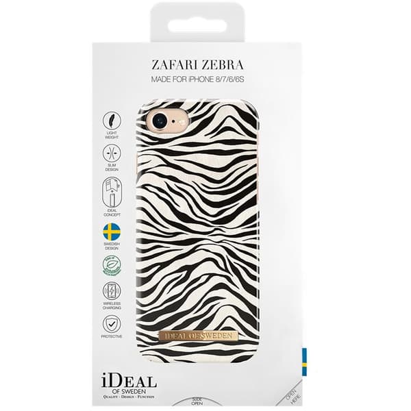 iDeal Of Sweden Fashion Skal för iPhone 6/6S/7/8 & SE 2020/2022 - Zafari Zebra