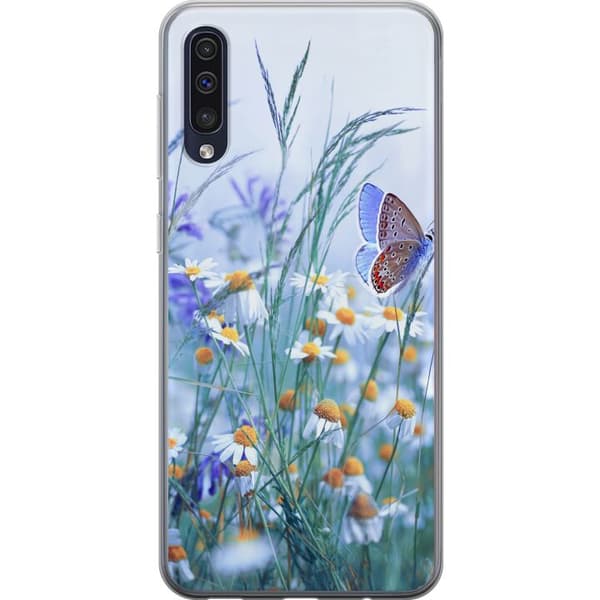 Samsung Galaxy A50 Cover / Mobilcover - Blomster