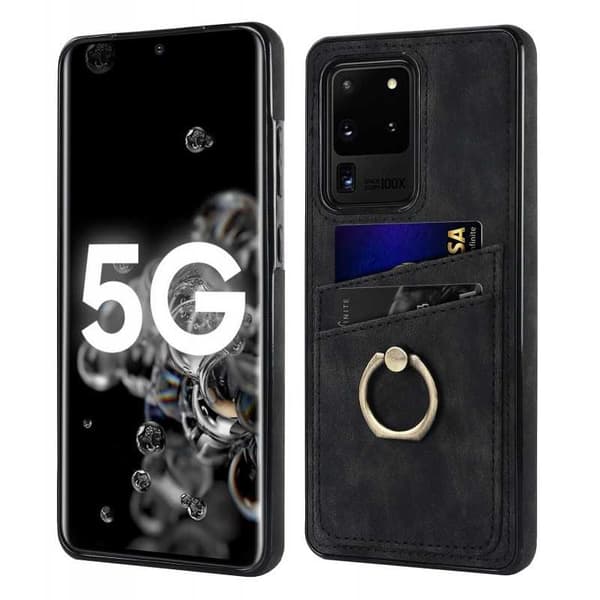 Samsung S20 Ultra Mobilskal med Korthållare Retro V4