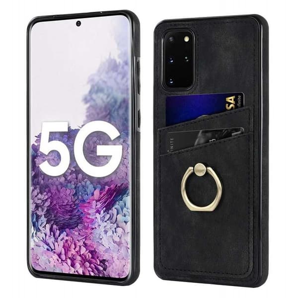 Samsung S20 Plus mobilcover med kortholder Retro V4