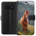 Pikkukuva 1 / 3: Samsung Galaxy S10e Lompakkokotelo Hevoset