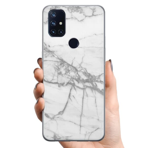 OnePlus Nord N10 5G TPU Mobilskal Marmor