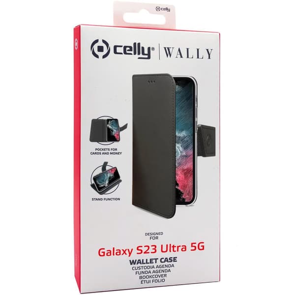 Pung etui Galaxy S23 Ultra 5G Sort