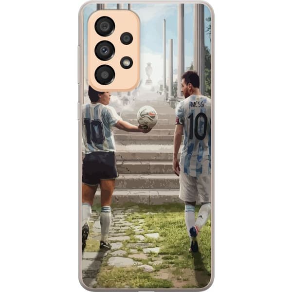 Samsung Galaxy A33 5G Gjennomsiktig deksel Messi